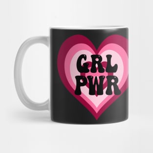 Color Punch Girl Power Sticker Mug